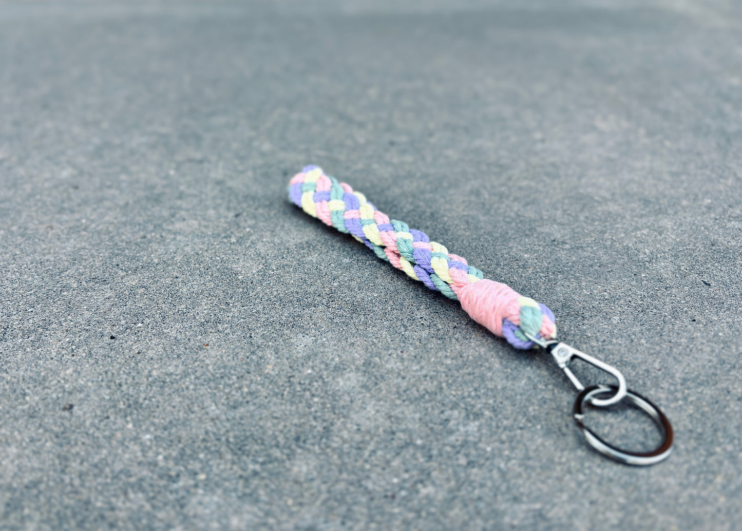 Braided Wristlet Keychain | Last Chance