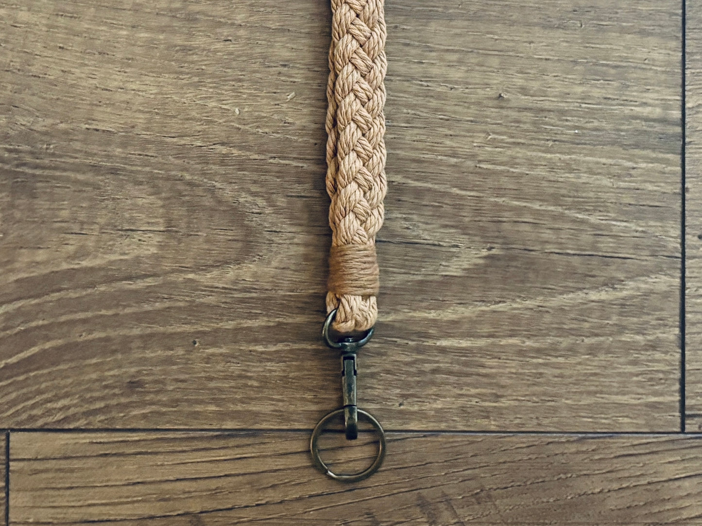 The Braid Wristlet Keychain
