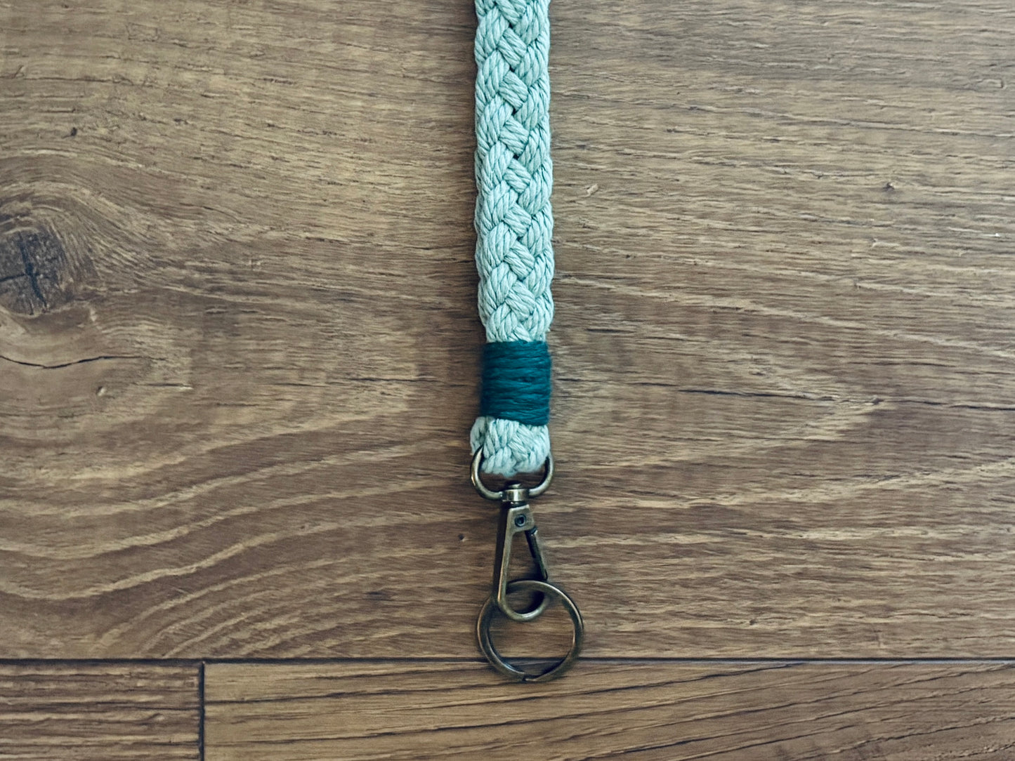 The Braid Wristlet Keychain