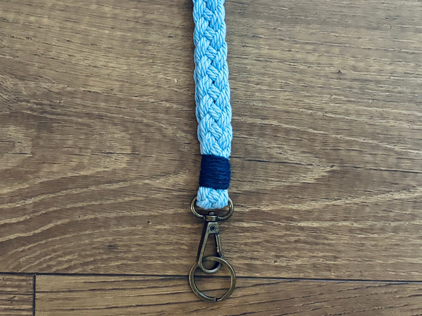 The Braid Wristlet Keychain