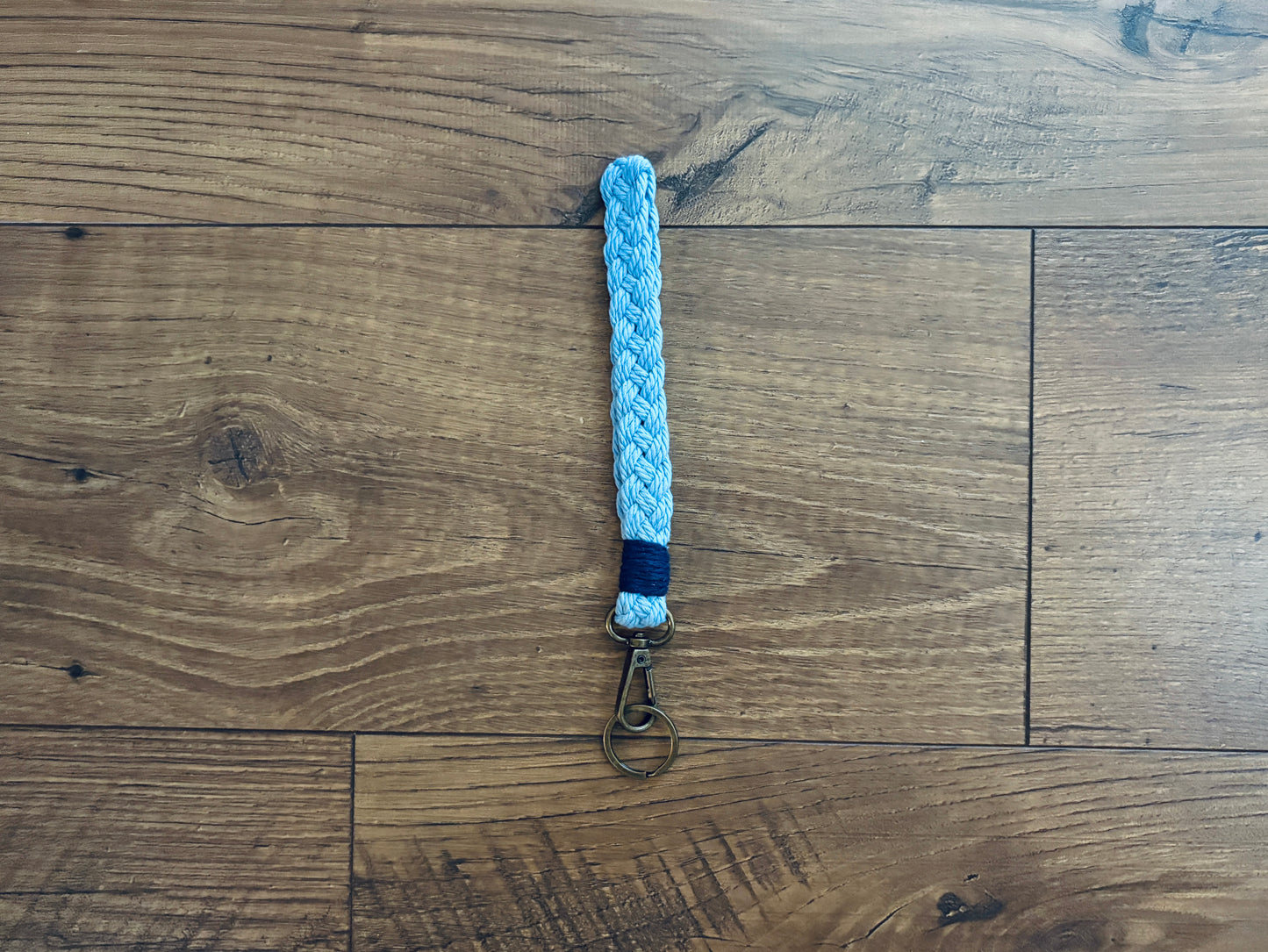 The Braid Wristlet Keychain