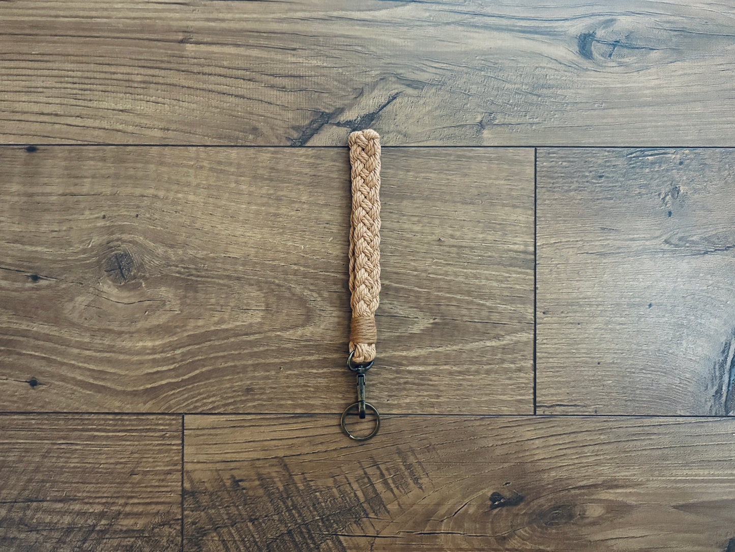 The Braid Wristlet Keychain