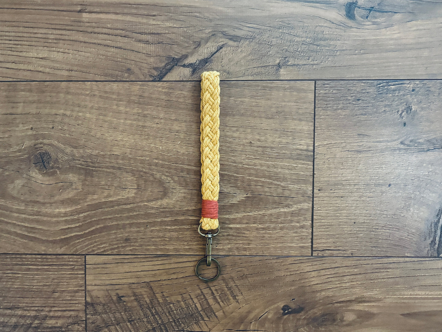 The Braid Wristlet Keychain