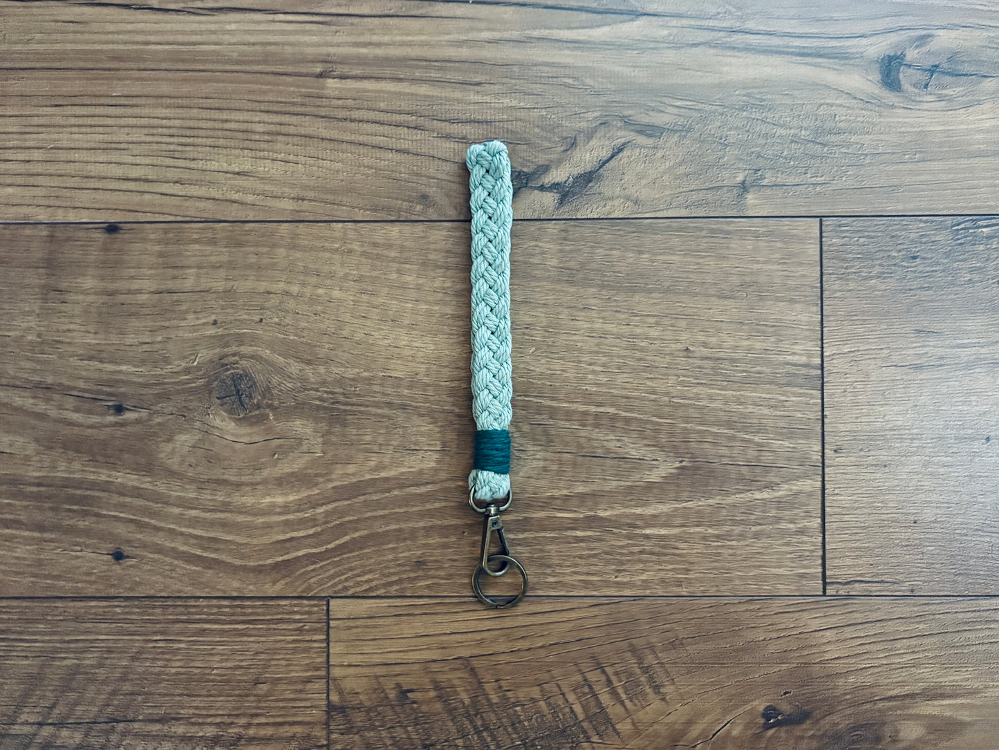 The Braid Wristlet Keychain