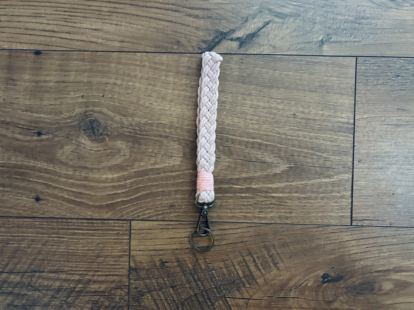 The Braid Wristlet Keychain