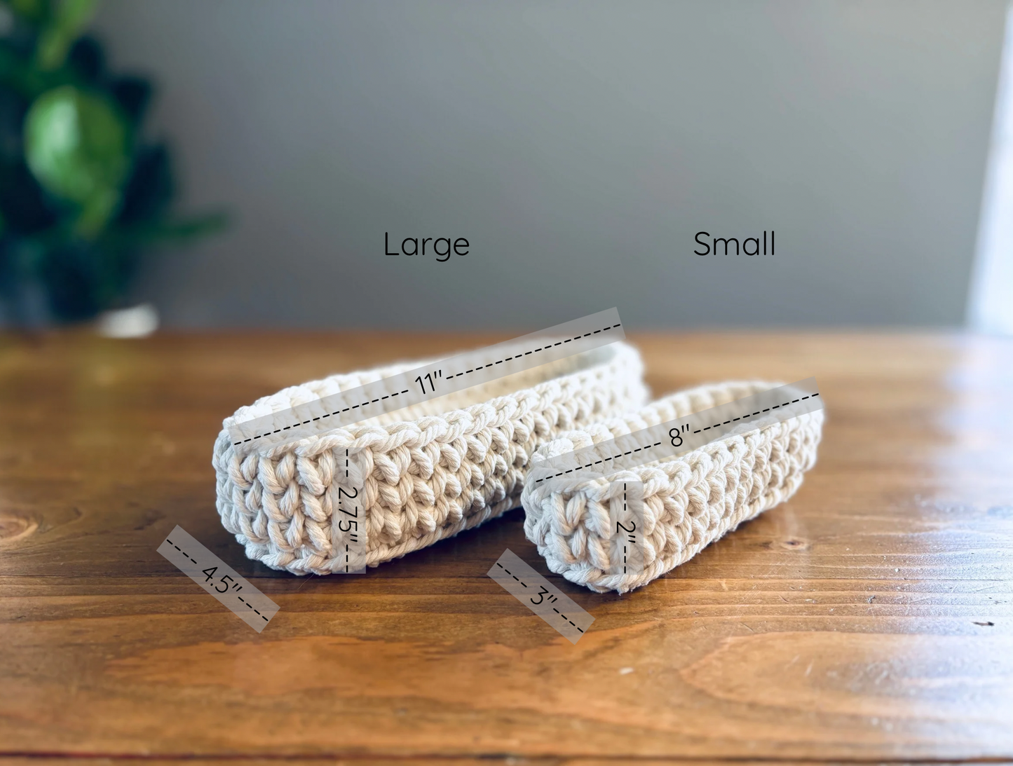 Slim Organizer Baskets