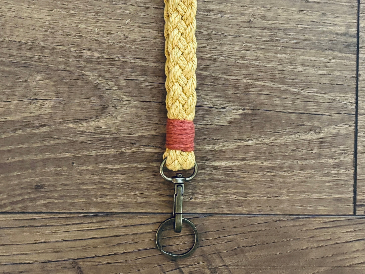 The Braid Wristlet Keychain