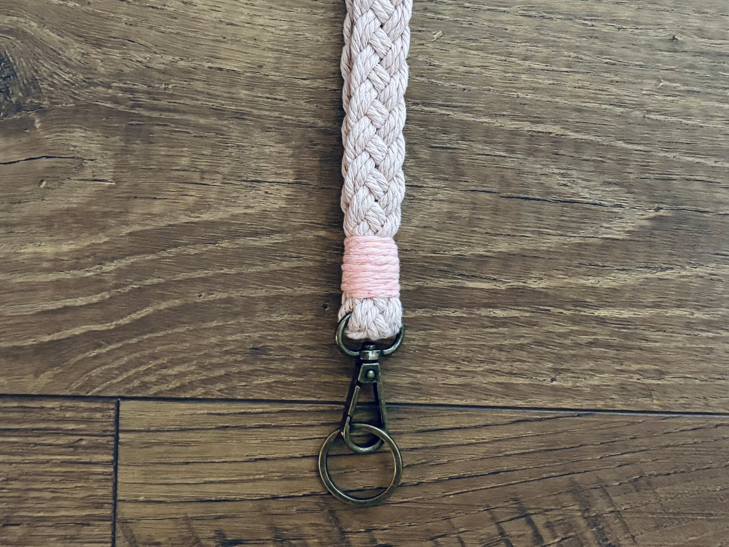 The Braid Wristlet Keychain