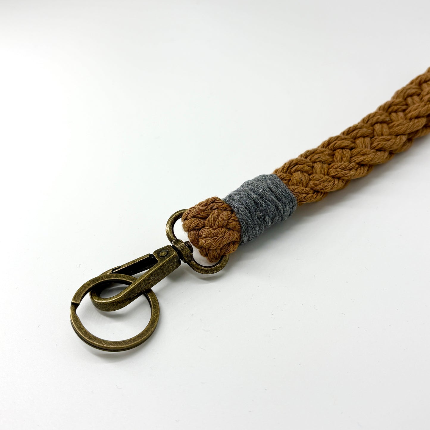 Braided Wristlet Keychain