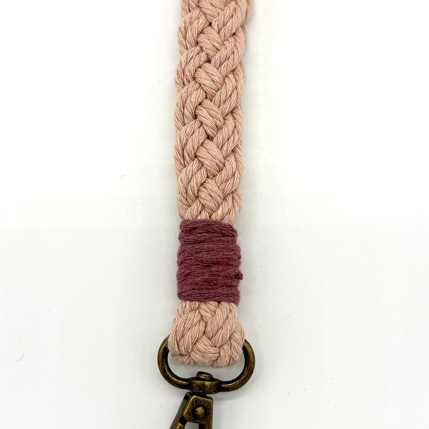 Braided Wristlet Keychain