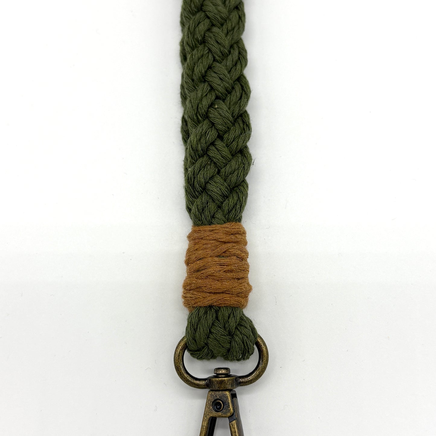 Braided Wristlet Keychain